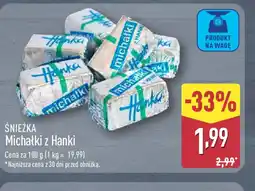 ALDI Snieżka Michałki z HANKI oferta