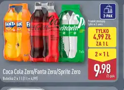 ALDI Coca Cola Zero/Fanta Zero/Sprite Zero oferta