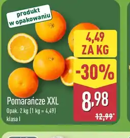 ALDI Pomarańcze XXL oferta