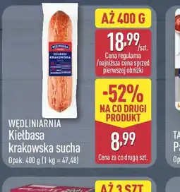 ALDI Wędliniarnia Kiełbasa krakowska sucha oferta