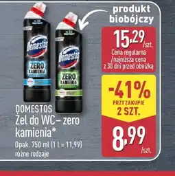 ALDI Domestos Zel do WC – zero kamienia oferta