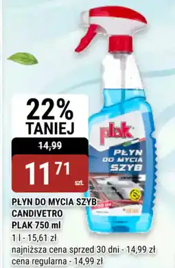 bi1 Płyn do mycia szyb candivetro plak oferta