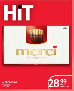 Selgros Merci czekoladki oferta