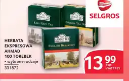 Selgros Ahmad Herbata ekspresowa oferta