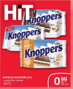Selgros Knoppers wafelek oferta