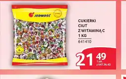 Selgros Jedność Cukierki Ciut z witaminą C oferta