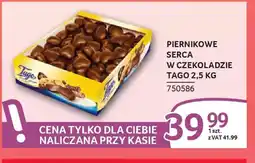 Selgros Tago Piernikowe serca w czekoladzie oferta