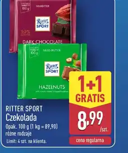ALDI Ritter Sport Czekolada oferta