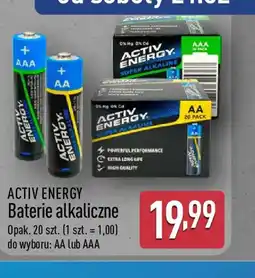 ALDI ACTIV ENERGY Baterie alkaliczne oferta