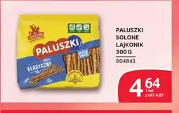 Selgros Paluszki solone Lajkonik oferta