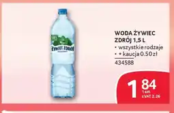 Selgros Woda Zywiec Zdrój oferta
