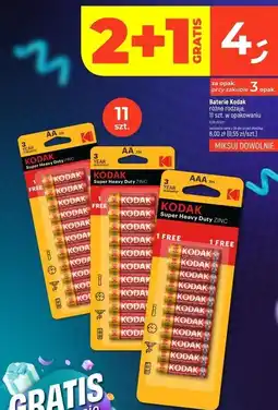 Dealz Baterie Kodak różne rodzaje, 11 szt oferta