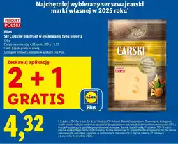 Lidl Pilos Ser Carski w plastrach w opakowaniu typu koperta oferta