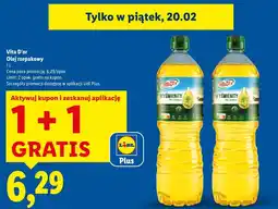 Lidl Vita D'or Olej rzepakowy oferta