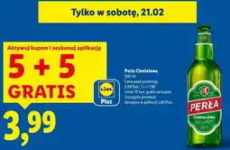 Lidl Piwo Perła Chmielowa oferta