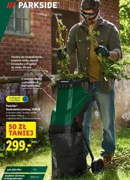 Lidl Parkside Rozdrabniacz nożowy, 2400 W oferta