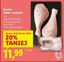 Lidl Rzeźnik Indyk - podudzia oferta