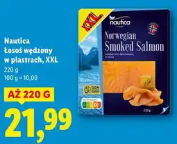 Lidl Nautica Łosoś wędzony w plastrach, XXL oferta