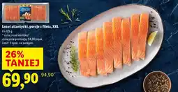 Lidl Łosoś atlantycki, porcje z fileta, XXL oferta