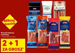 Lidl Wszystkie kabanosy marki Pikok oferta