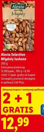 Lidl Alesto Selection Migdały łuskane oferta