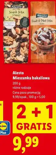 Lidl Alesto Mieszanka bakaliowa 200 g (różne rodzaje) oferta