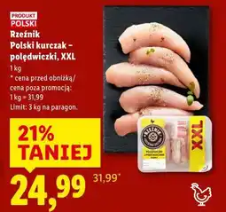 Lidl Rzeźnik Polski kurczak - polędwiczki, XXL oferta