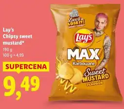 Lidl Lay's Słodka Musztarda oferta