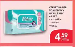 Selgros Velvet Papier Toaletowy Nawilżany oferta