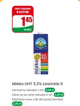 Dino Mleko UHT 3,2% łowickie oferta