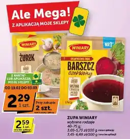 ABC Zupa wybrane rodzaje oferta