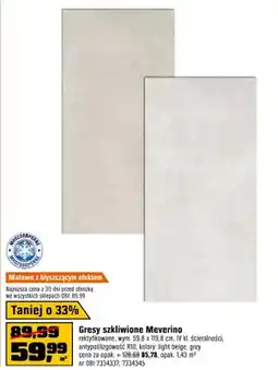 OBI Gresy szkliwione Meyerino oferta