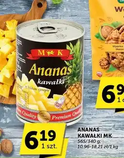 ABC Ananas kawałki w syropie oferta