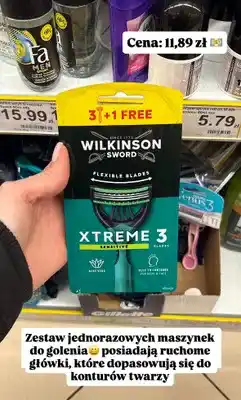 Dino Zestaw jednorazowych maszynek do golenia Xtreme 3 Sensitive oferta