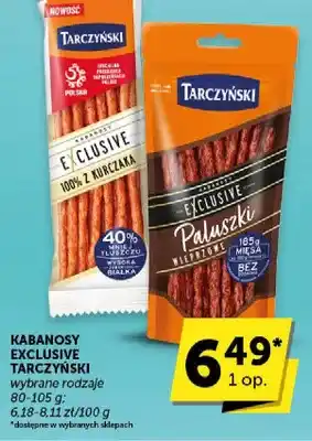 Kabanosy Exclusive wybrane rodzaje