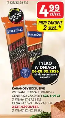 Top Market Kabanosy Exclusive oferta