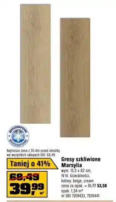 OBI Gresy szkliwione Marsylia oferta