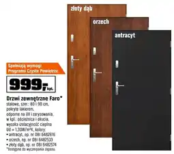OBI Drzwi zewnętrzne Faro oferta