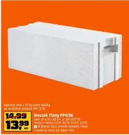 OBI Bloczek Ytong PP4/06 oferta