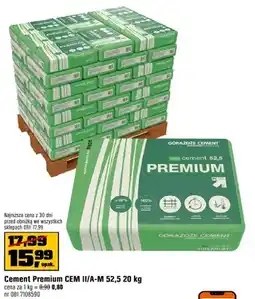 OBI Cement Premium CEM II/A-M 52,5 oferta