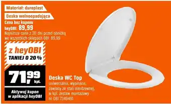 OBI Deska WC Top oferta