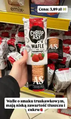 Dino Wafle o smaku truskawkowym oferta