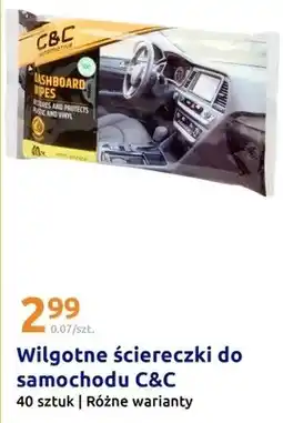 Action Wilgotne ściereczki do samochodu oferta