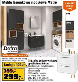 OBI Meble łazienkowe modułowe Metro Kaszmir oferta