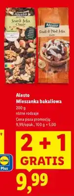 Lidl Mieszanka bakaliowa, różne rodzaje 2+1 GRATIS oferta