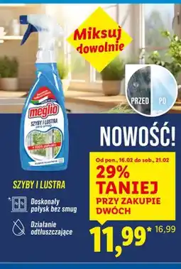 Lidl Płyn do szyb oferta