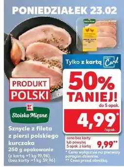 Kaufland Sznycle z fileta z piersi polskiego kurczaka oferta
