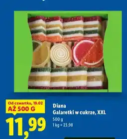 Lidl Galaretki w cukrze XXL oferta