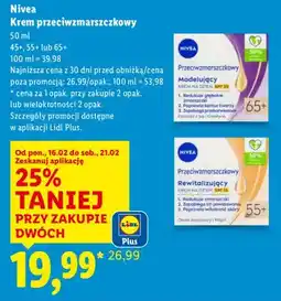 Lidl Krem przeciwzmarszczkowy rewitalizujący 55+ oferta