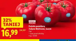 Lidl Polskie pomidory Jedyne Malinowe oferta